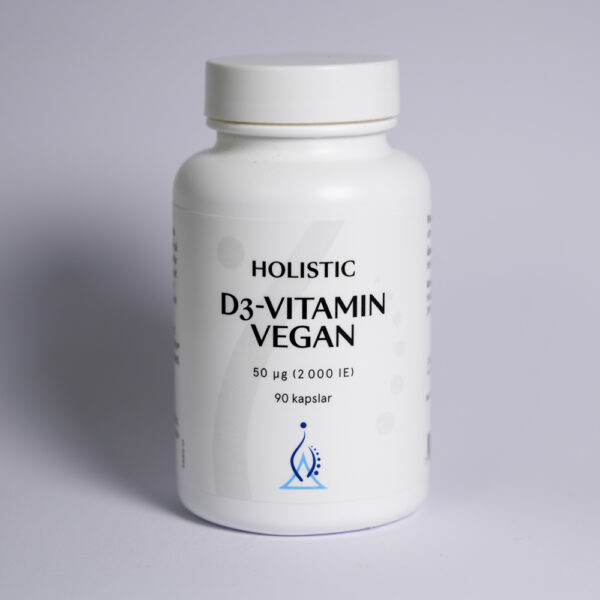 Holistic D3-vitamin vegan 2000, 90 kapslar