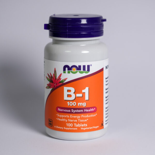Now Foods Vitamin B-1 100 mg 100 tabs