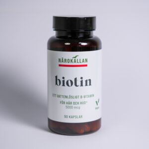 Närokällan Biotin 5000 mcg 90 kapslar
