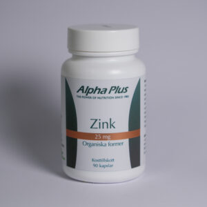 Alpha Plus Zink 25 mg 90 kap