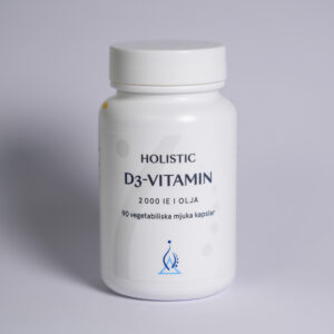 Holistic D3-vitamin 2000, 90 kapslar