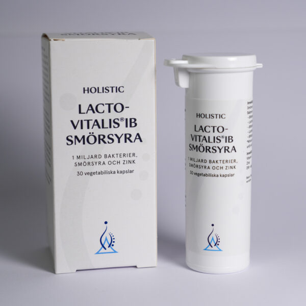 Holistic Lactovitalis®IB smörsyra, 30 kapslar - Bild 2
