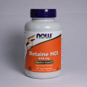 Now Foods Betaine HCL 120 kapslar