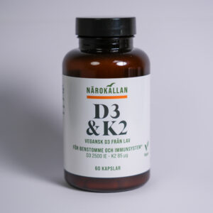 Närokällan D3 & K2 60 kapslar