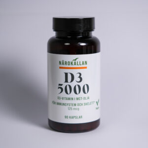 Närokällan D3 5000 Vegan 90 kapslar
