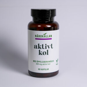 Närokällan Aktivt Kol + Äppelcidervinäger 60 kapslar