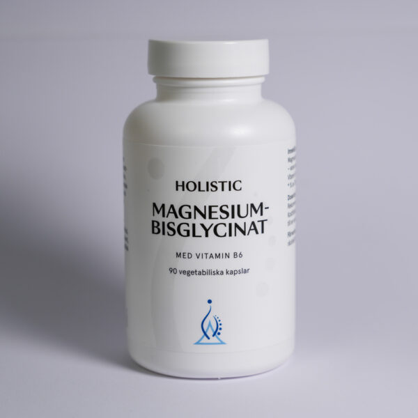 Holistic Magnesiumbisglycinat 100 mg, 90 kapslar