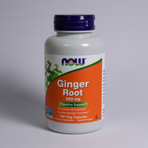 Now Foods Ginger Root 550 mg 100 vegkapslar