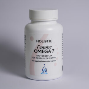 Holistic Femme Omega-7 havtornsolja, 90 kapslar