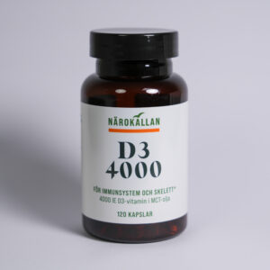 Närokällan D3 4000 IE 120 kapslar