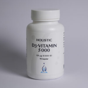 Holistic D3-vitamin 5000, 90 kapslar
